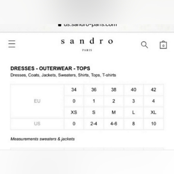 Sandro Paris Goldie Mini Corset Dress US 4 - 6 - Picture 9 of 10